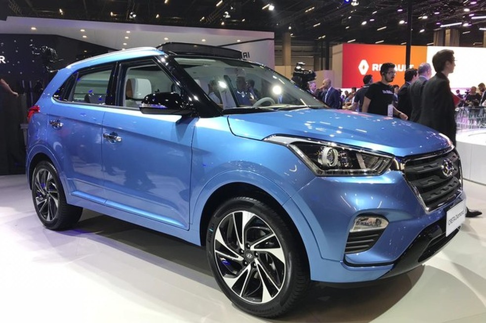 Creta Prestige indica uma futura versão top do utilitário da Hyundai (Foto: Diogo de Oliveira/Auto News Brasil) — Foto: Auto Esporte