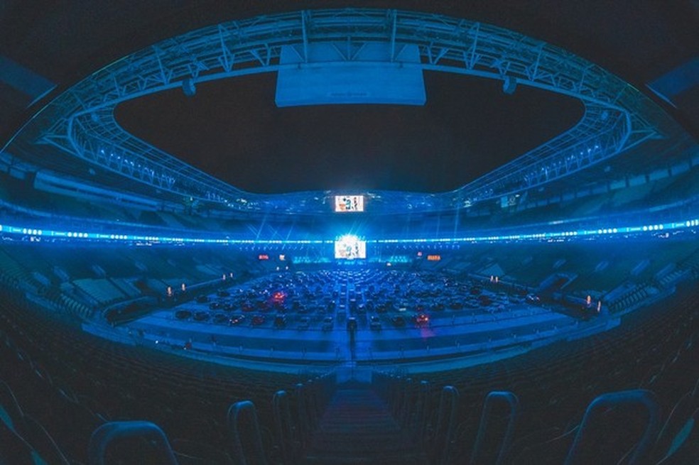 Operação montada no Allianz é grandiosa e superorganizada (Foto: Pacheco Mídia) — Foto: Auto Esporte