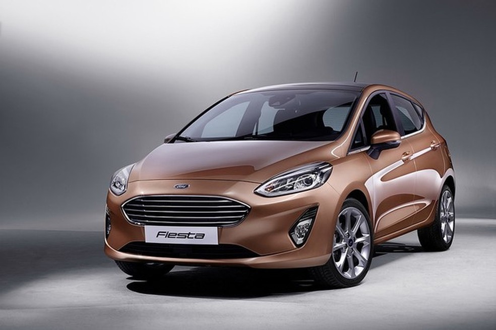 Ford revela nova geração do Fiesta na Europa (Foto: Divulgação) — Foto: Auto Esporte