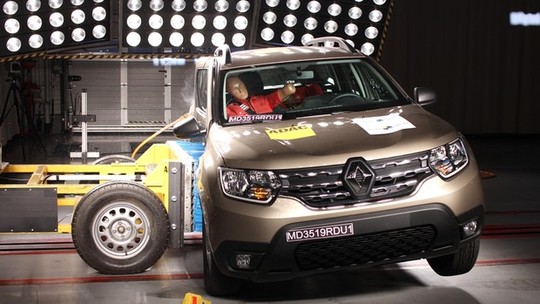 Novo Renault Duster recebe nota abaixo do esperado em teste de colisão do Latin NCAP