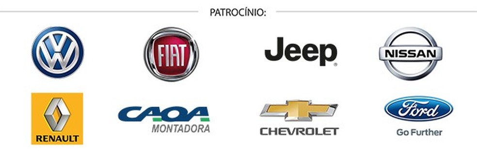 Patrocinadores do Qual Comprar 2017 (Foto: Auto News Brasil) — Foto: Auto Esporte
