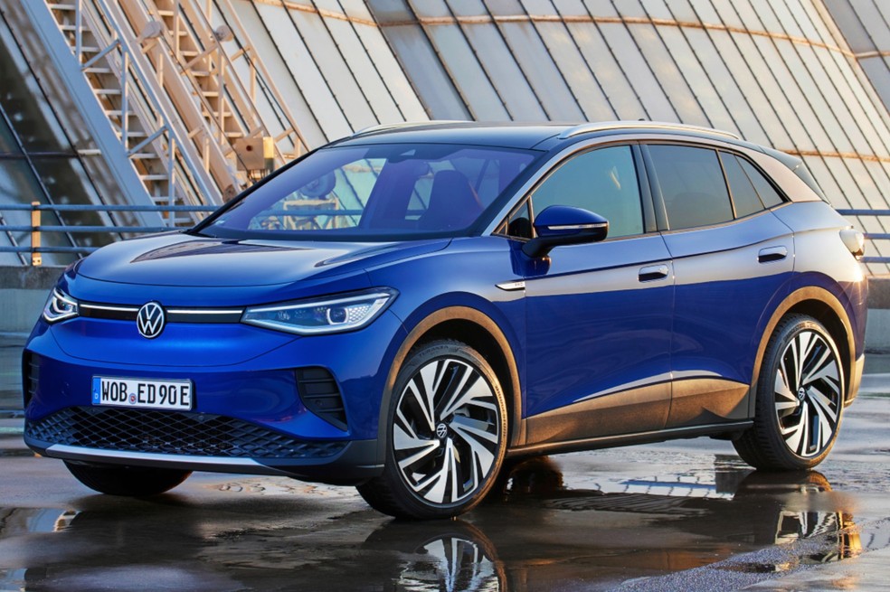 Volkswagen ID.4 foi o favorito da repórter Vitória Drehmer — Foto: Divulgação