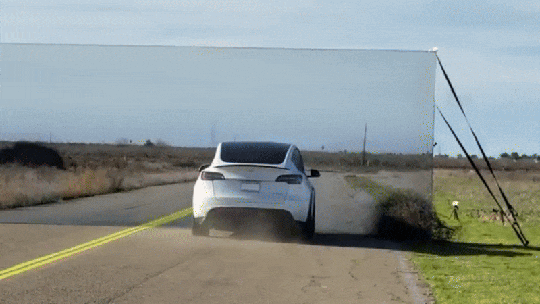 Vídeo: influencer faz “teste do papa-léguas” com Tesla autônomo