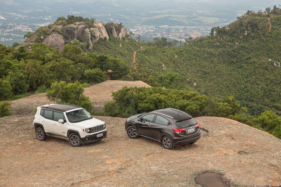 Comparativo: Honda HR-V enfrenta Jeep Renegade