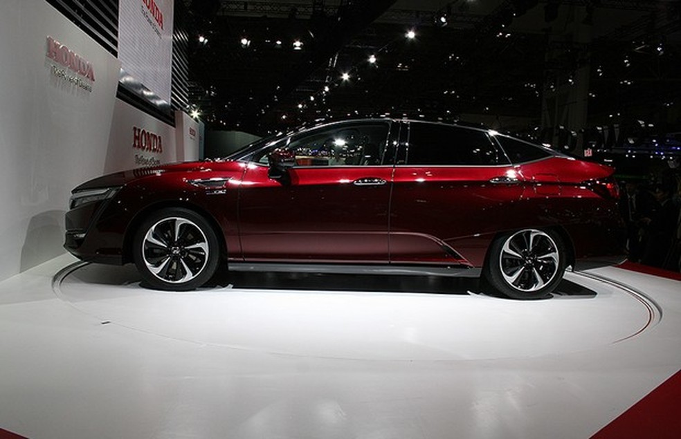 Honda FCX Clarity no Salão de Tóquio 2015 (Foto: Newspress) — Foto: Auto Esporte
