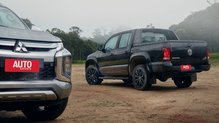 Mitsubishi L200 e Volkswagen Amarok
