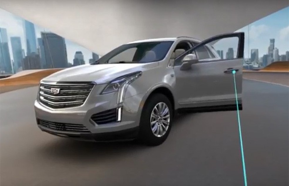 Cadillac muda experiência de compra com realidade virtual (Foto: Reprodução) — Foto: Auto Esporte