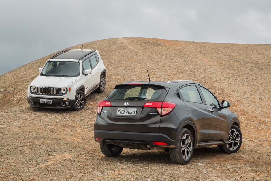 Comparativo: Honda HR-V enfrenta Jeep Renegade
