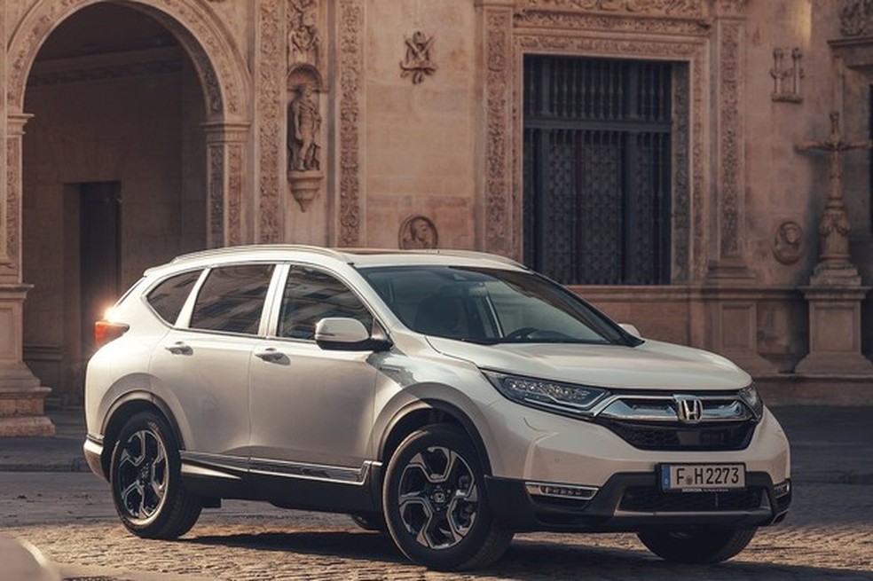 Este é o CR-V Híbrido para os europeus (Foto: Divulgação) — Foto: Auto Esporte
