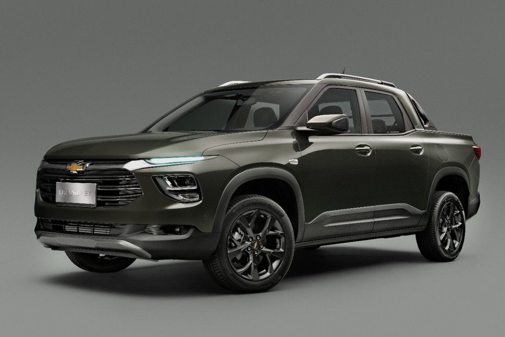 Nova Chevrolet Montana será comercializada em 4 versões — Foto: Divulgação