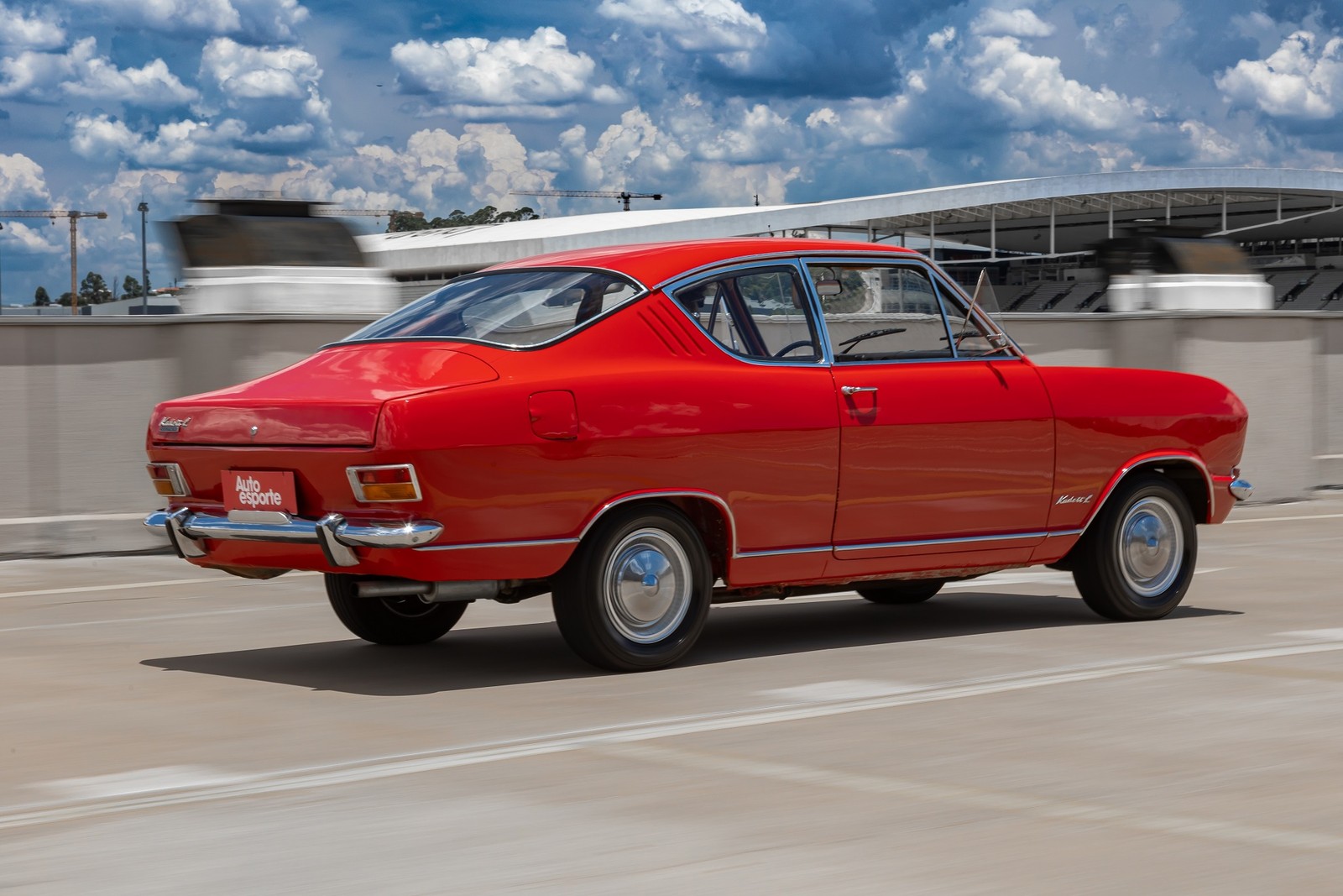Opel Kadett 1968 Dinâmica Traseira — Foto: Renato Durães/Auto News Brasil
