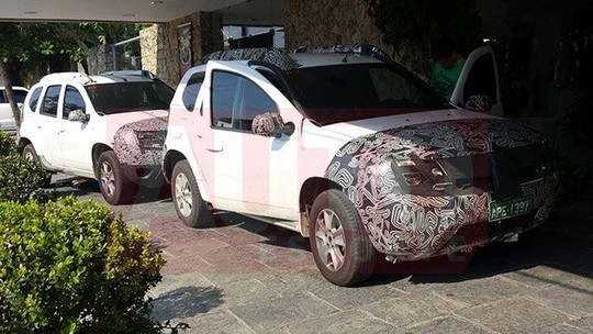 Renault Duster reestilizado é flagrado em São Paulo