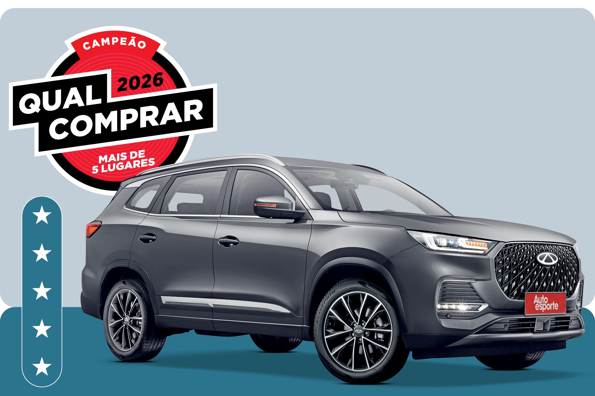 Caoa Chery Tiggo 8 é carro com mais de 5 lugares de melhor custo do Brasil