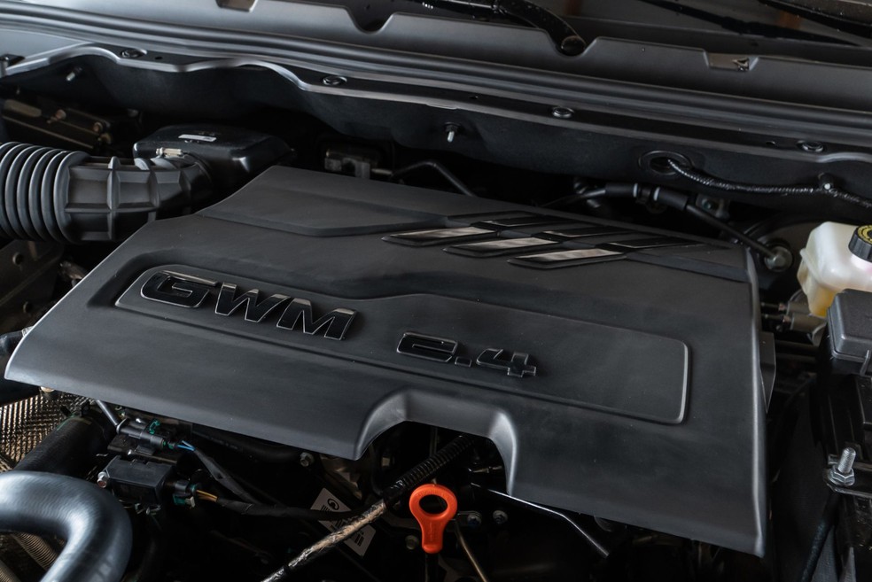 Motor 2.4 turbodiesel da GWM rende 184 cv de potência  — Foto: Divulgação