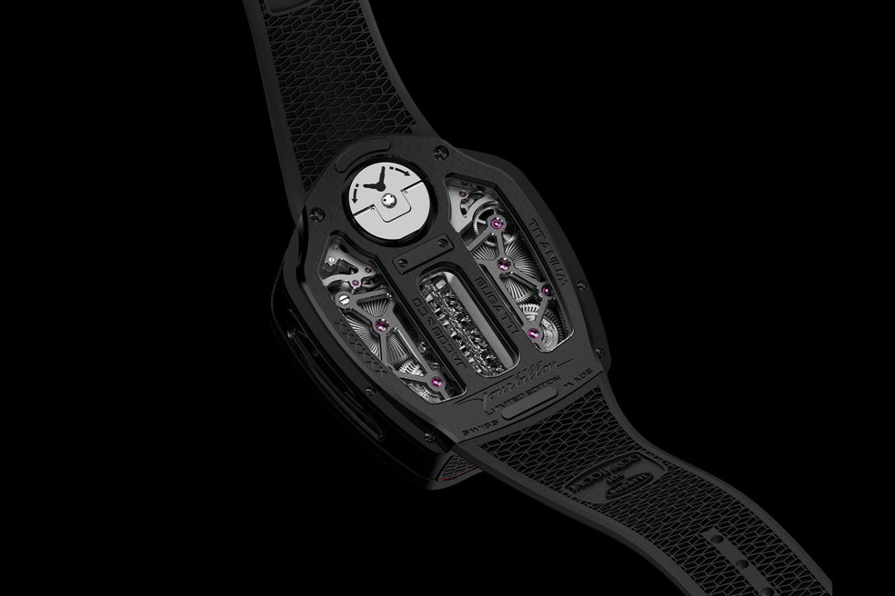 Jacob & Co Bugatti Tourbillon terá apenas 250 peças produzidas pela relojoaria norte-americana — Foto: Divulgação