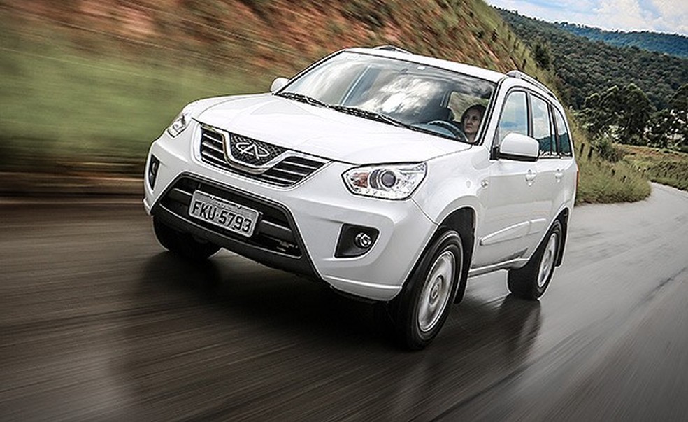 Chery Tiggo automático (Foto: Rafael Munhoz/Auto News Brasil) — Foto: Auto Esporte