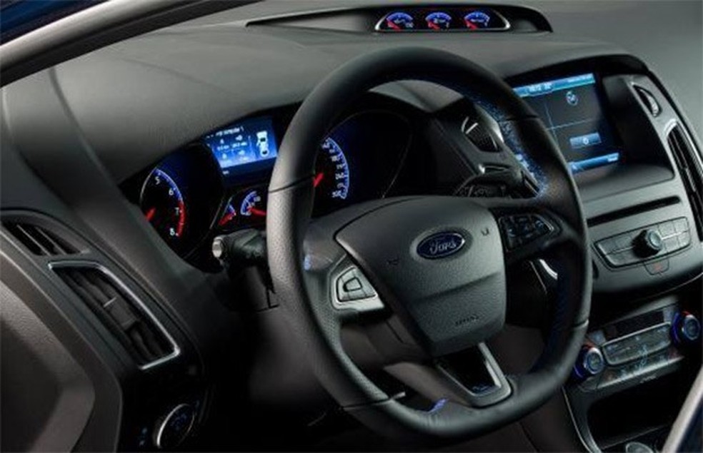 Ford Focus RS aparece em imagem vazada (Foto: Reprodução) — Foto: Auto Esporte