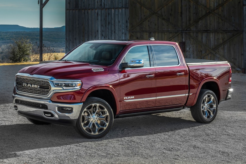 Ram 1500 Limited será lançada no Brasil em 2023 — Foto: Divulgação