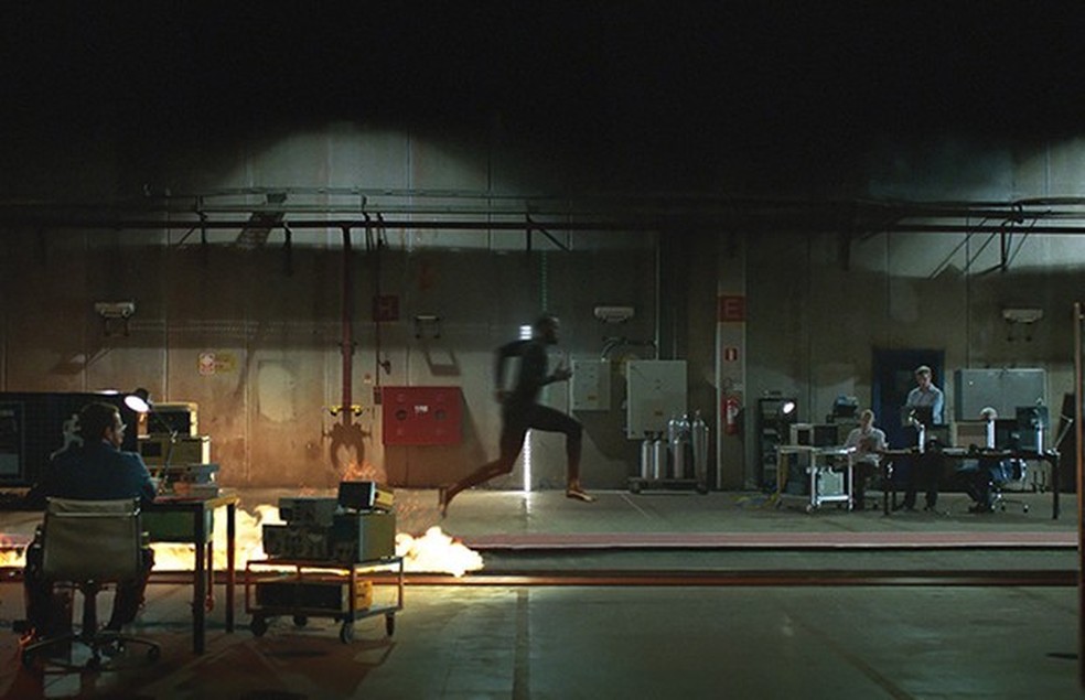'Bolt vs. Flame', vídeo promocional feito pela Nissan (Foto: Divulgação) — Foto: Auto Esporte