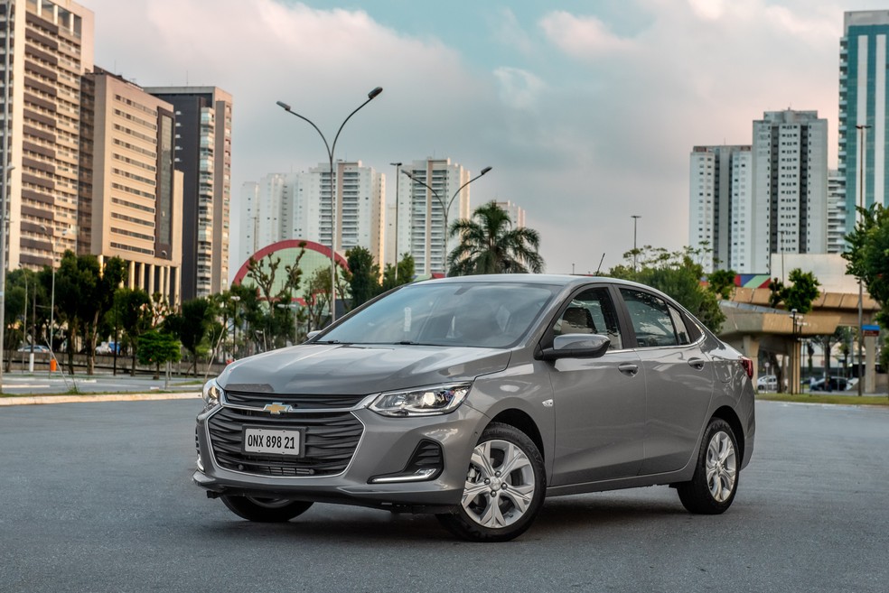 Chevrolet Onix Plus é o sedã mais vendido do Brasil — Foto: Divulgação