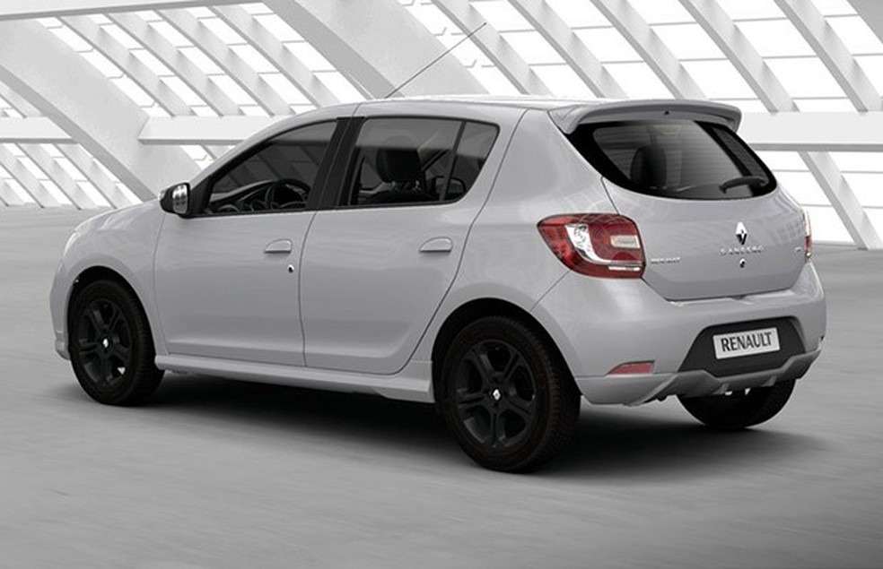 Renault Sandero GT Line aposta em para-choque com extrator (Foto: Reprodução) — Foto: Auto Esporte
