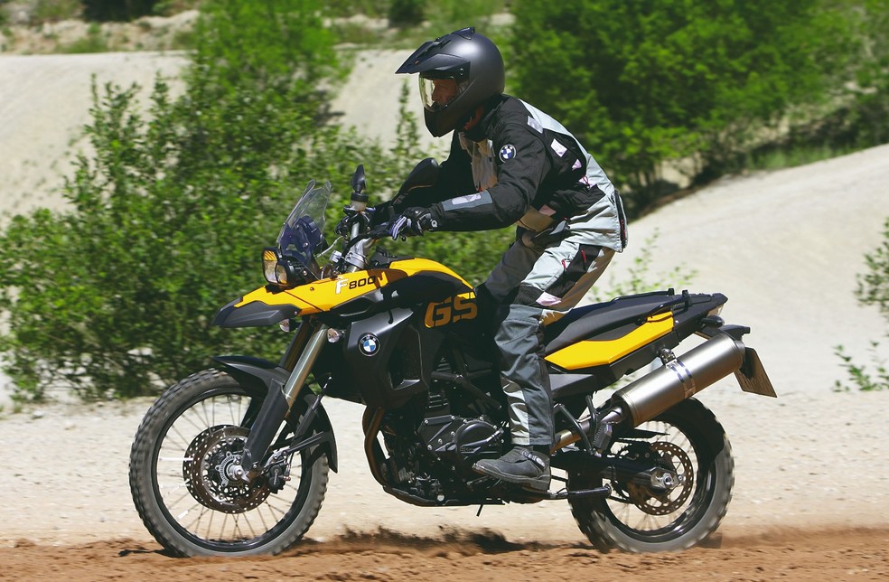 A BMW F 800 GS foi a terceira moto mais roubada em São Paulo em 2021 — Foto: Divulgação