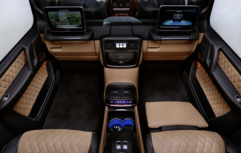 Mercedes-Maybach G 650 Landaulet — Foto: Divulgação