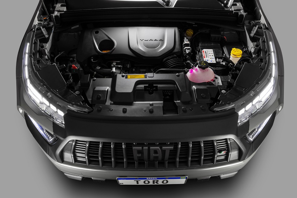 Fiat Toro com motor T270 rende até 176 cv  — Foto: Divulgação