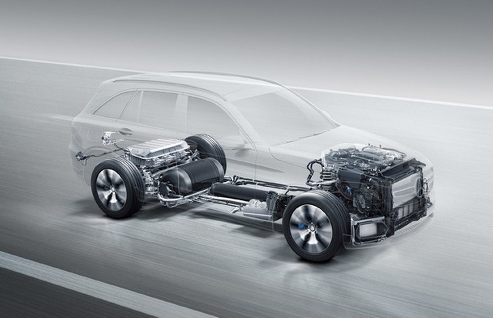 Mercedes-Benz GLC F-Cell (Foto: Divulgação) — Foto: Auto Esporte