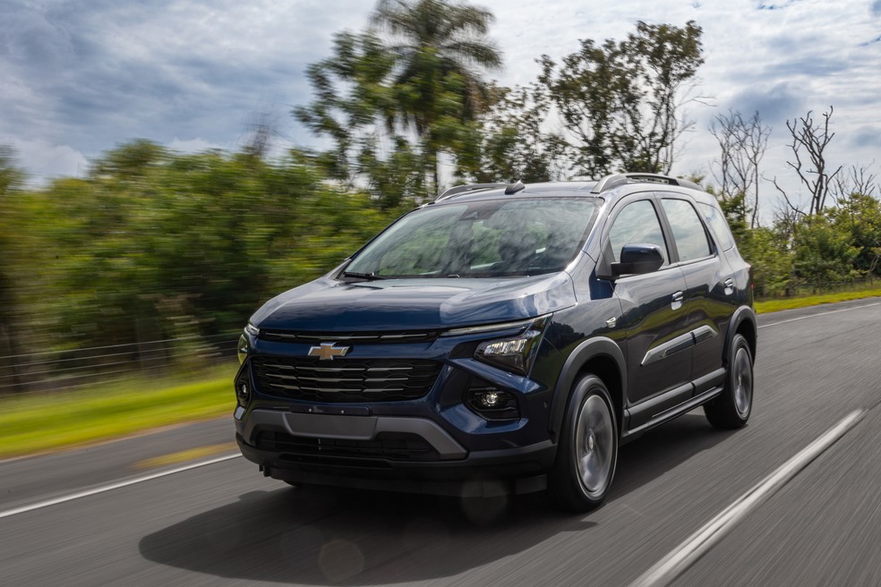 Chevrolet Spin é excelente opção para quem quer carro de até sete lugares — Foto: Renato Durães/Auto News Brasil
