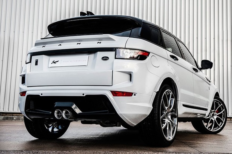 Traseira abusa dos spoilers no Evoque da Kahn Design (Foto: Divulgação) — Foto: Auto Esporte