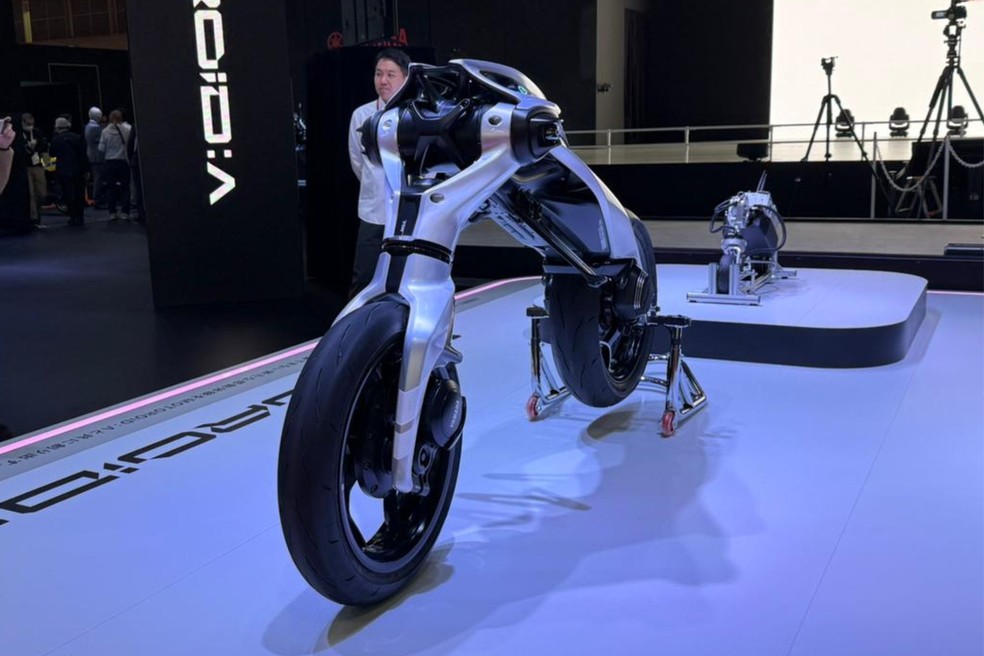 Conceito Motoroid da Yamaha foi apresentado no Salão do Automóvel de Tóquio — Foto: Cauê Lira/Autoesporte