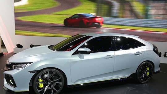 Honda Civic ganha versão hatch para o Salão de Genebra