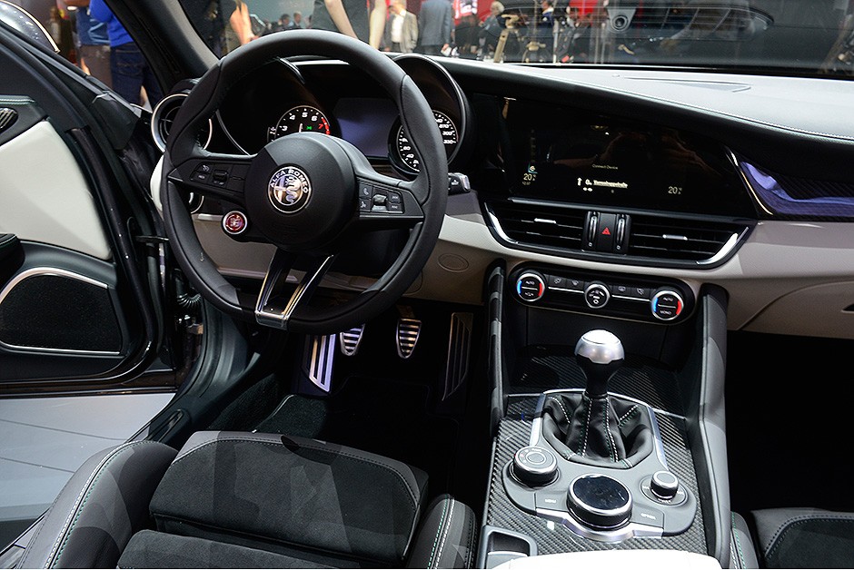 Alfa Romeo Giulia no Salão de Frankfurt