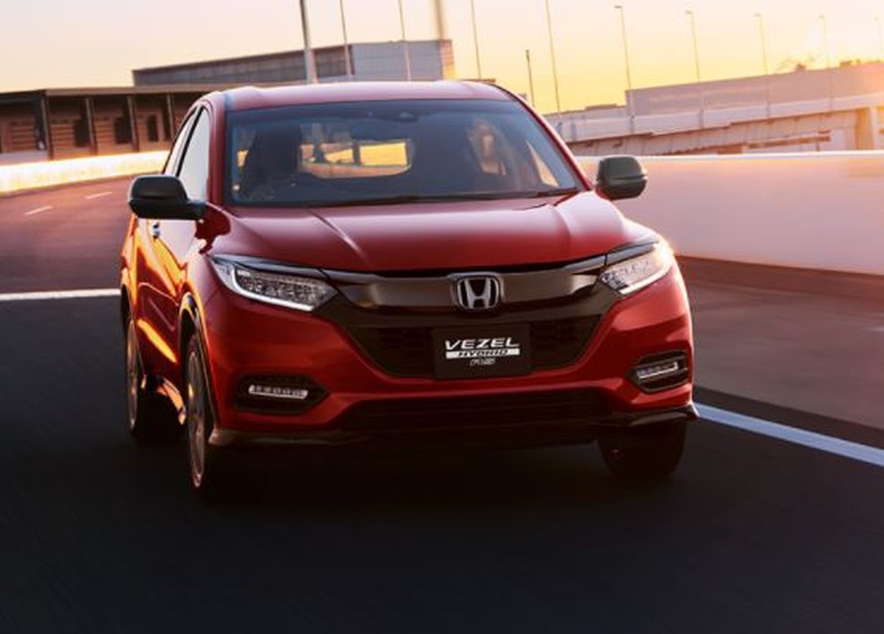 Honda HR-V após atualização visual — Foto: Divulgação