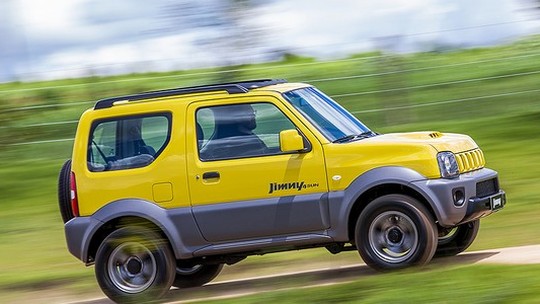 Recall: 2.833 unidades do Suzuki Jimny têm falha na suspensão