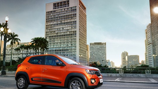 Renault Kwid reaparece entre os carros mais vendidos; Virtus supera Cobalt e City