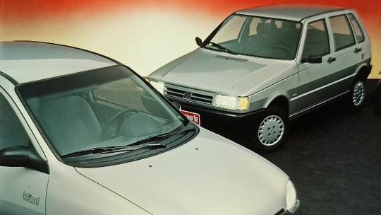 Comparativo de 1994: Chevrolet Corsa Wind x Fiat Uno Mille ELX