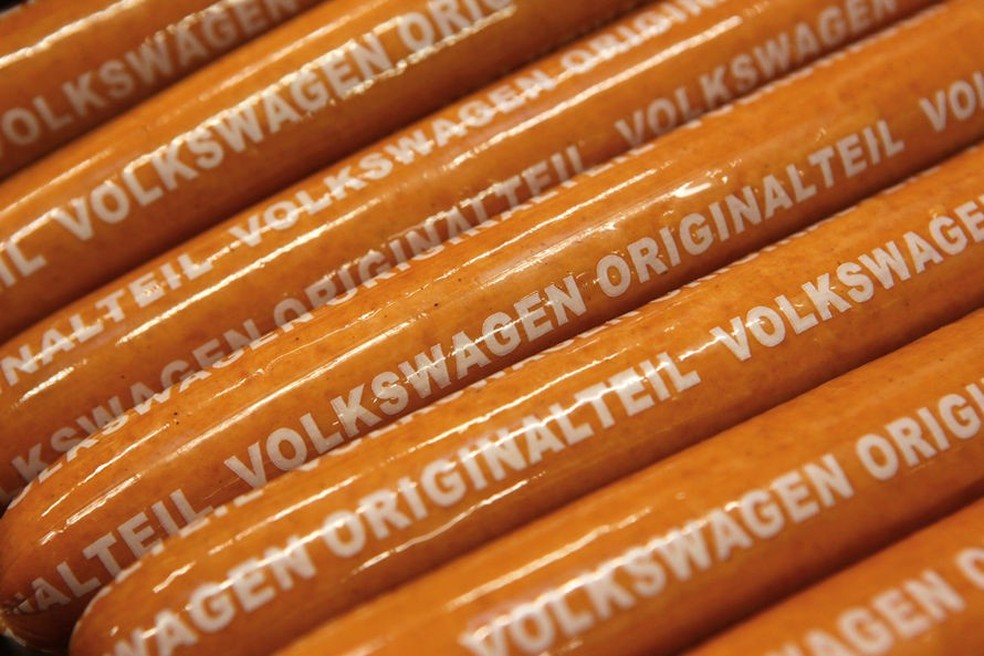 A salsicha da Volkswagen é produzida na fábrica da empresa, em Wolfsburg (Foto: Divulgação) — Foto: Auto Esporte