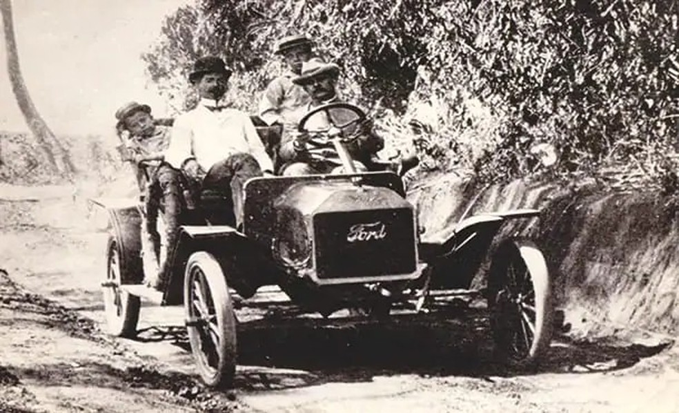 produção do modelo t ford