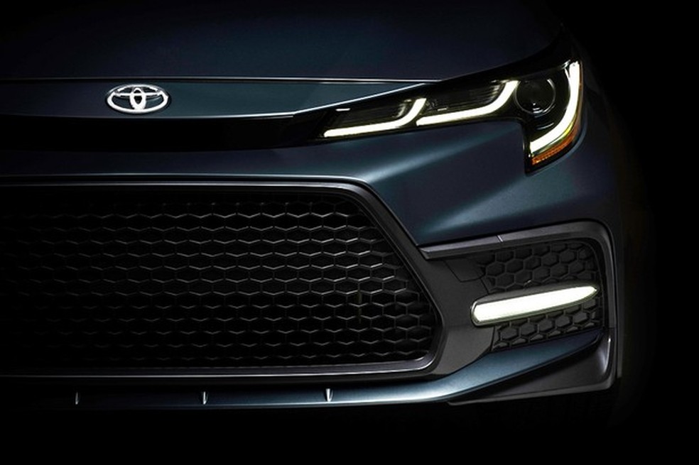 Toyota Corolla sedã 2020 (Foto: divulgação) — Foto: Auto Esporte