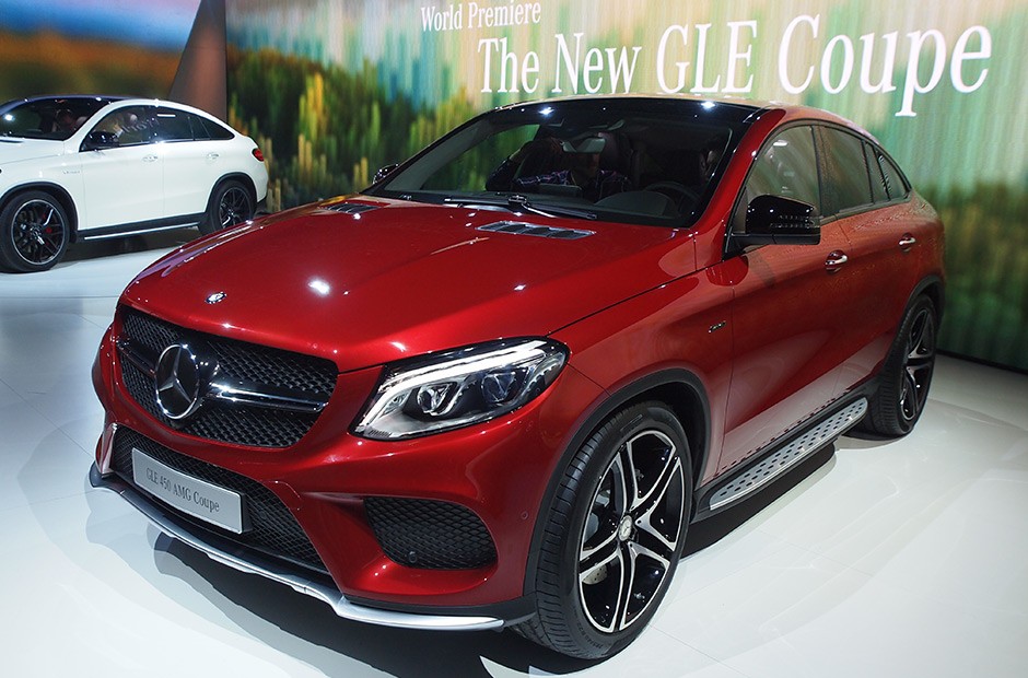 Mercedes-Benz AMG GLE 450 no Salão de Detroit 2015