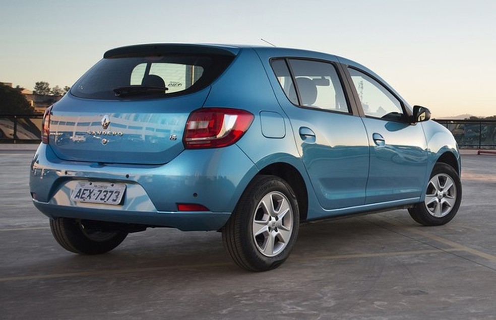 Renault Sandero 2015 (Foto: Fabio Aro/Auto News Brasil) — Foto: Auto Esporte