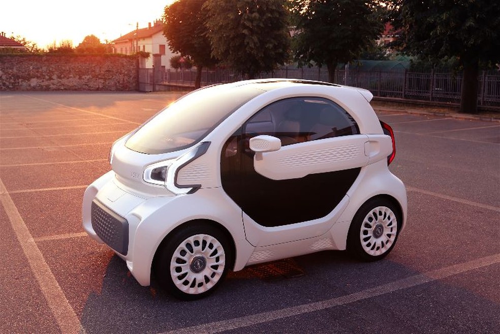 LSEV, carro impresso em impressora 3D — Foto: Divulgação