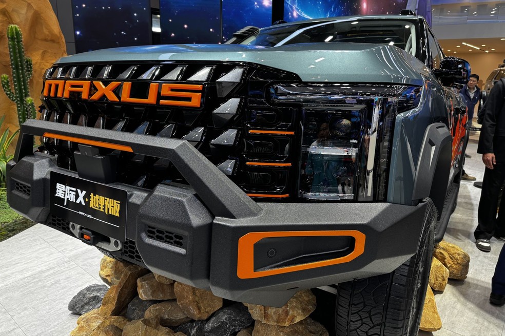 Maxus Terron é maior que picapes médias rivais — Foto: André Paixão/Auto News Brasil