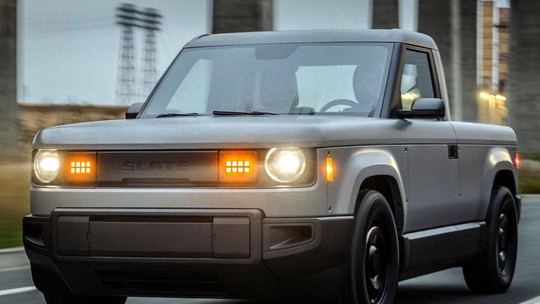 Picape feita por Jeff Bezos tem porte de Strada e se 'transforma' em SUV