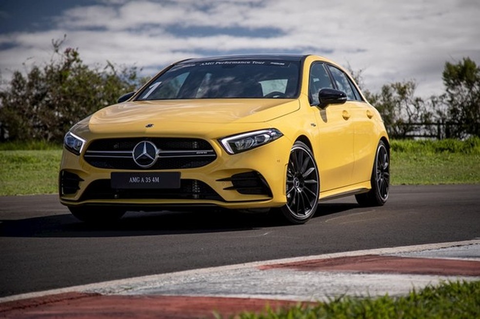 Mercedes-Benz AMG 35 A é o AMG de entrada no Brasil (Foto: Divulgação) — Foto: Auto Esporte