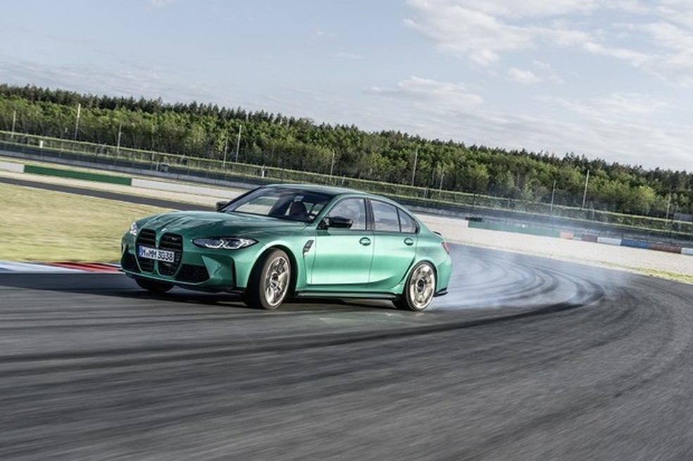 BMW M3 Competition vai estrear no Brasil em 2021 (Foto: Divulgação) — Foto: Auto Esporte
