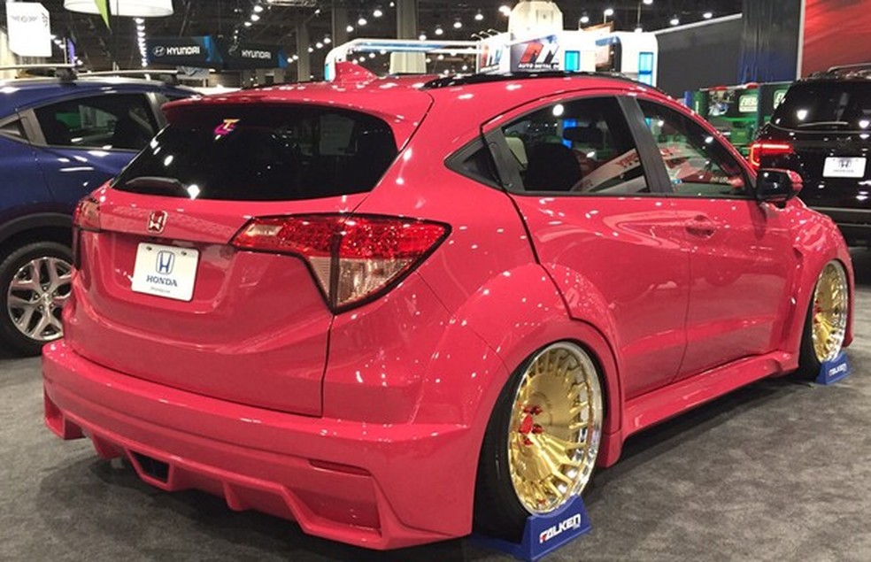 Honda HR-V Tjin Edition no SEMA 2015 (Foto: Auto News Brasil) — Foto: Auto Esporte