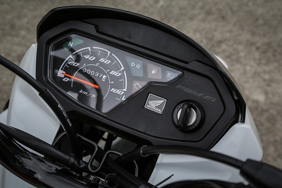 Painel de instrumentos da Honda Pop 110i 2019 (Foto: Divulgação) — Foto: Auto Esporte